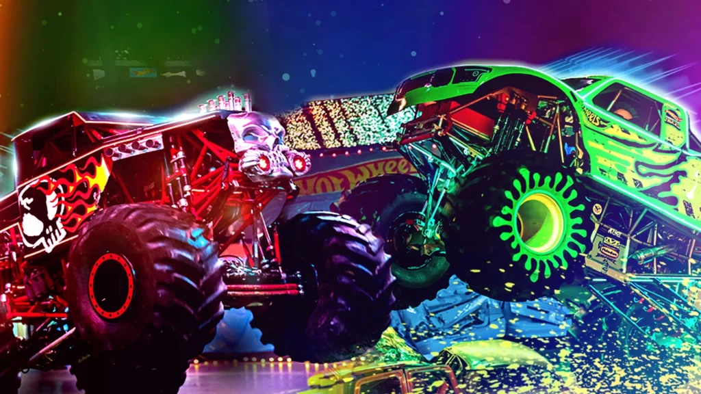 Hot Wheels Monster Trucks Live Glow Party at Rod Laver this August